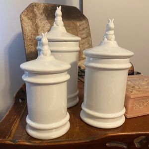 Pottery Barn Canister set